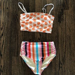 Pink Chicken high waisted bikini 🍊 Sz S